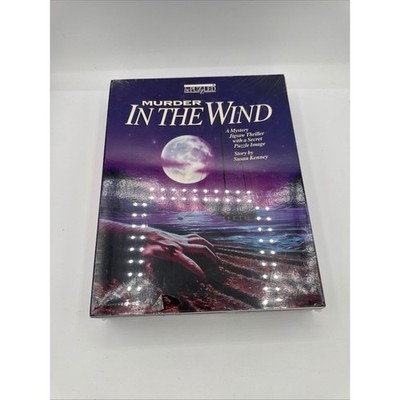 bePuzzled Murder in the Wind Mystery Jigsaw Thriller 500 Piece Puzzle 1993 New