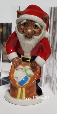 Wade Figurines  Catkins Father Christmas Santa w/ Toy Sack Blow-Up 2000 LE/250
