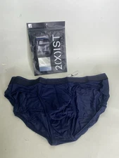 2xist Performance Lightning Speed Mesh Low Rise Brief Underwear Midnight Mens L