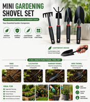 Mini Gardening Shovel Set for Vegetable Planting & Garden Tools