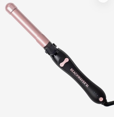 Beachwaver Co Beachwaver B1 1'' Curling Iron Electric Pink Black Metal Plastic
