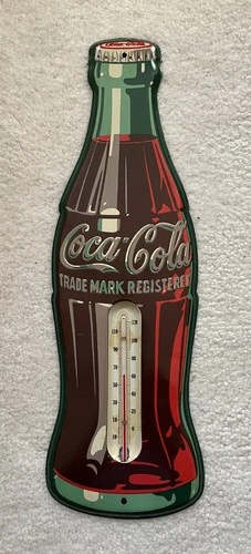 Vintage, Original, 1950 Coca-Cola, Coke, Soda, Working Thermometer, VG+/EX Cond.