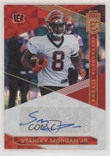 2019 Panini Donruss Elite Rookie Red 44/99 Stanley Morgan Jr #RA-SM Auto g6p
