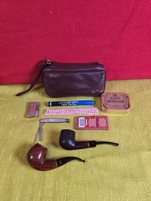 2 Pfeifen Stanwell Gilt Edged 185 / Ermanno Elite/  Top Sett #5