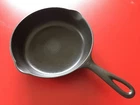 Vintage Wagner Ware Sidney -O- #5  Cast Iron Skillet 1055 H Restored