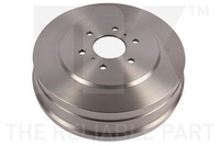 2X Bremstrommel Nk 252227 FüR NP300 Nissan D40 D23 Navara Pick Up D23T Dci D231