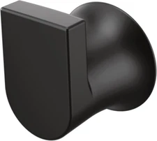 MOEN Genta LX Single Robe Hook 2" Matte Black BH3803BL - NEW