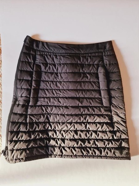 Women Jack Wolfskin Skirt Black Polyester 34 / XS