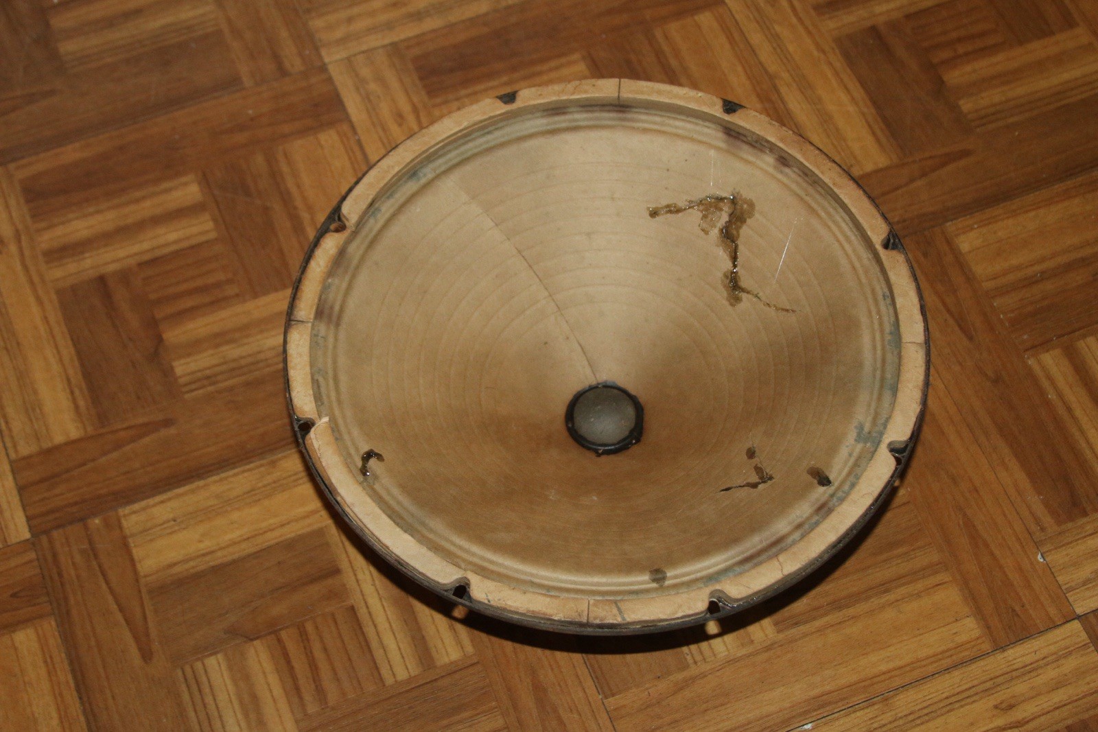 Vintage Jensen Alnico 5 pm speaker concert series P15R , 6.2 Ohm. , AS/IS