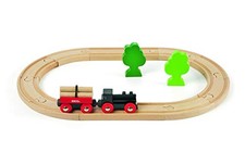 BRIO Brio small basic rail set of forest all 18 piece 2-year-old Age - trai