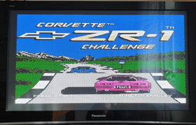Corvette ZR-1 Challenge - Nintendo NES -  l&auml;uft!