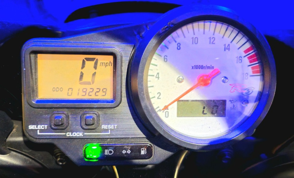Yamaha YZF R6 5EB 2001 Blue 19229 Miles | eBay UK