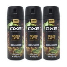 AXE Spiced Latte Premium Body Spray, Cardamom+Patchouli, 72HR, PACK OF 6