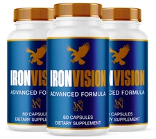 Iron Vision, IronVision Advanced Formula Capsules for Eyes&Vision Support 180CT