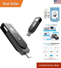 FIDO2 Security Key with Dual USB  NFC - Complex Pin Protection for All Devices