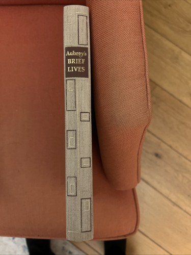 Aubrey's Brief Lives by John Aubrey Hardback - Picture 2 of 5