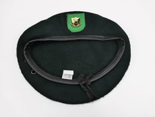 Green Beret 10th SF Group Gr&uuml;nes Barett mit Abzeichen  Gr. 7 1/8
