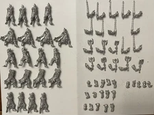 20 Metal Mantic Kings of War Undead Soul Reaver Vampire Infantry Troops 28mm lot