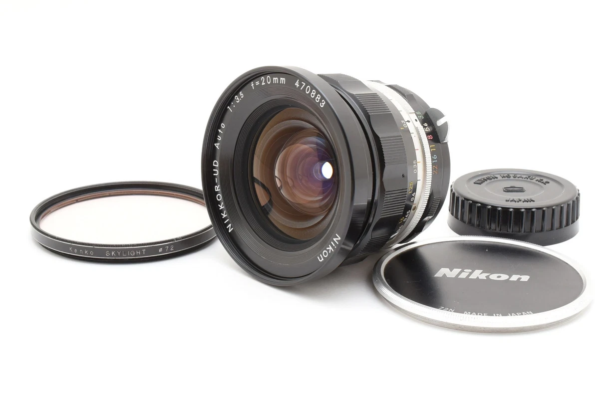 NIKKOR 20mm f/3.5 レンズ Preços baixos em Lentes de câmera f/3.5 Nikon NIKKOR 20mm Focal | eBay
