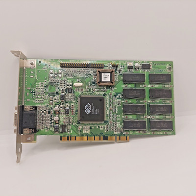 Vintage PCI Grafikkarte ATI 3D RAGE II +DVD 109-38800-10 4MB