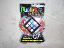 Rubik's Slide Electronic Game 10,000 Brain Busting Puzzles Rubiks Cube NEW