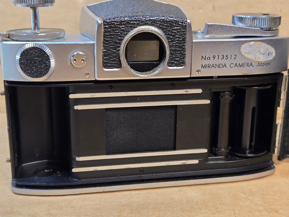 Vintage Miranda Sensorex Camera W/ F1.8 50mm Lens - For Parts OR