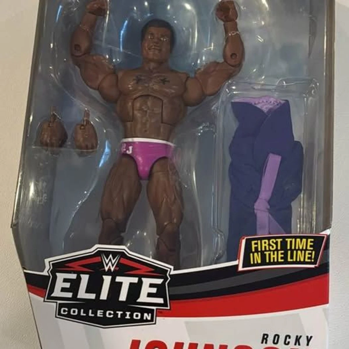 Rocky Johnson In Sports Action Figures for sale | eBay