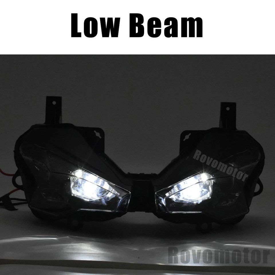 LED Headlight For KAWASAKI NINJA500/Ninja500 SE ABS EX500 2024 2025 Motorcycle - Image 3 of 4