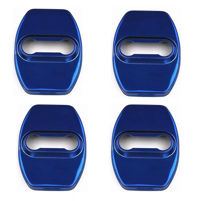Blue Car Accessories Door Lock Protector Cover For Chevrolet Colorado