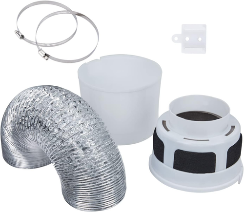3 in 1 Indoor Dryer Vent Kit Filter Bucket for Electric Dryer with 4-Inch by 5-F - Picture 7 of 9