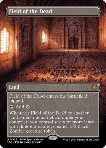 MTG Cabin of the Dead - Field of the Dead Secret Lair Drop 1356