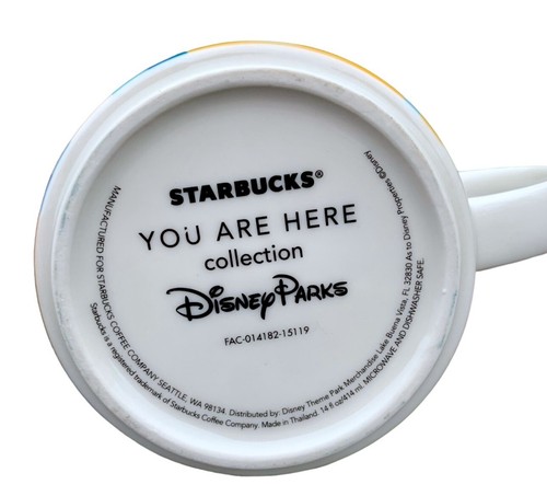 Taza de parques de Disney de la colección Starbucks MAGIC KINGDOM YOU ARE HERE - Imagen 8 de 8