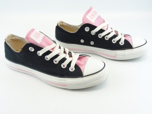 converse rosas con negro