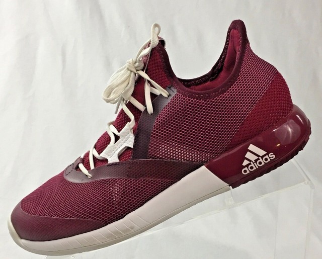 adidas Men's Bounce Maroon/White Basketball Shoes Size 7.5M eBay