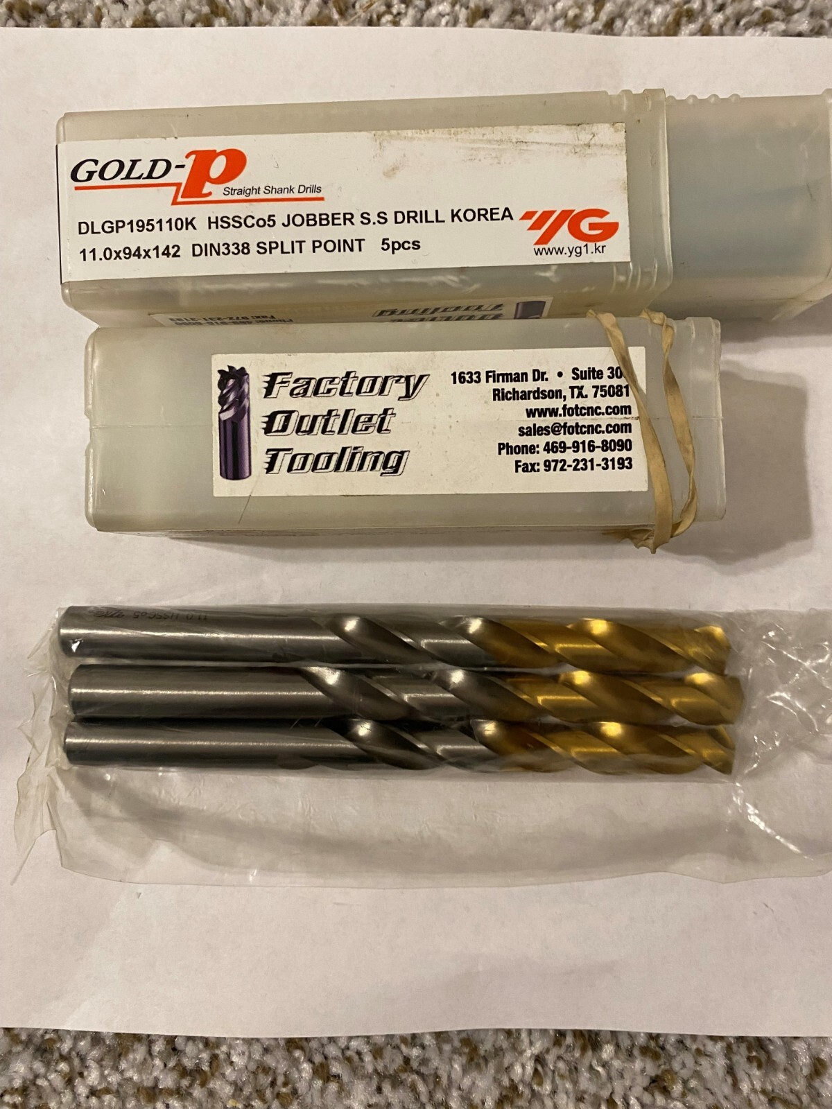 DLGP195110 YG1 JOBBER DRILL BIT eBay