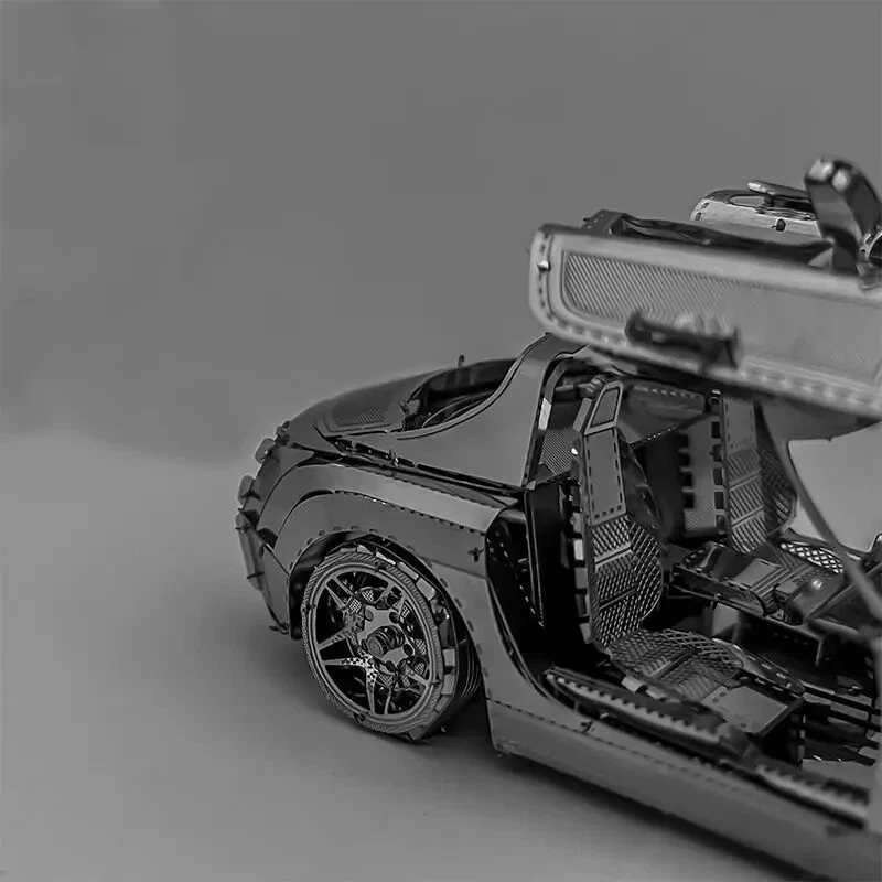 3d metall puzzle butterfly flügel sportwagen diy modellbau kit Erwachsene - Bild 3 von 4