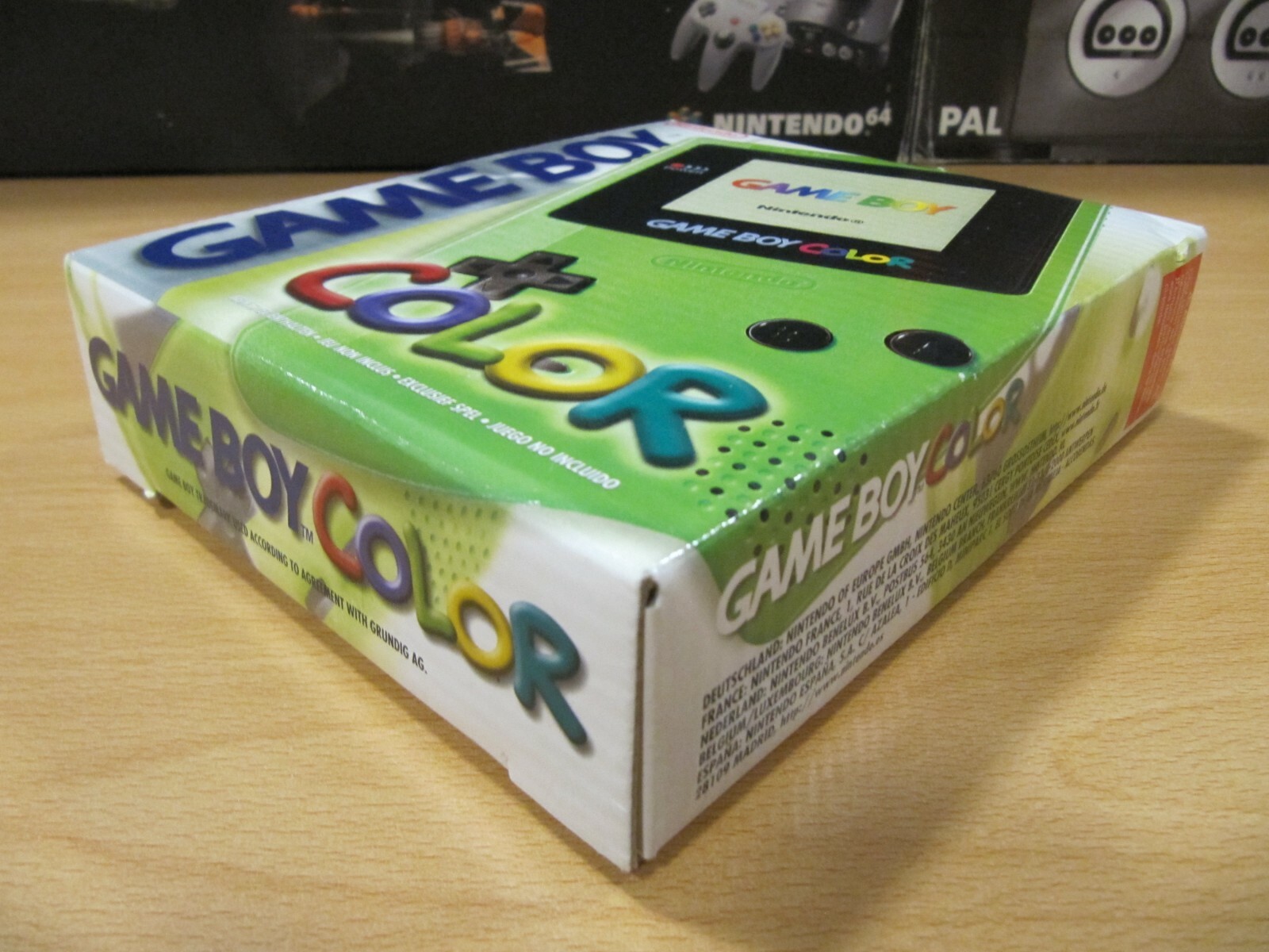 GAMEBOY COLOR KONSOLE - TOP - OVP - PAL - GRÜN - CLASSIC - ADVANCE - RAR |  eBay