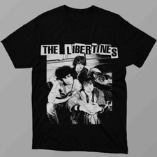 The Libertines rock band tshirt, unisex classic black shirt, gift for fan QT444