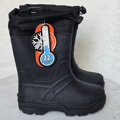 Wonder Nation -22° Temp IceStorm Snow Boots Sz 10 Toddler Waterproof Sock  Lined