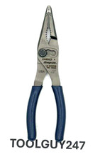 Snap On Ln46acf Mb Power Blue 7 Soft Grip Long Nose Slip Joint Pliers New Usa Snap On Ln46acf Mb Power Blue 7 Soft Grip Long Nose Slip Joint Pliers New Usa
