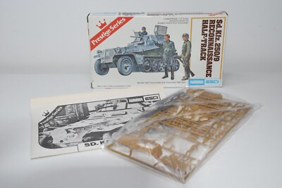 B28 1:72 AURORA ESCI 6209 SD. Automotive. 250/9 RECONNAISSANCE HALF-TRACK GER...