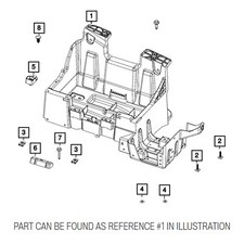 Genuine Oem Mopar Battery Tray For Ram 1500 2019-2023 Big Horn Laramie Limited Genuine Oem Mopar Battery Tray For Ram 1500 2019-2023 Big Horn Laramie Limited