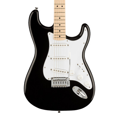 Squier Affinity Series Stratocaster - Black w/ Maple FB
