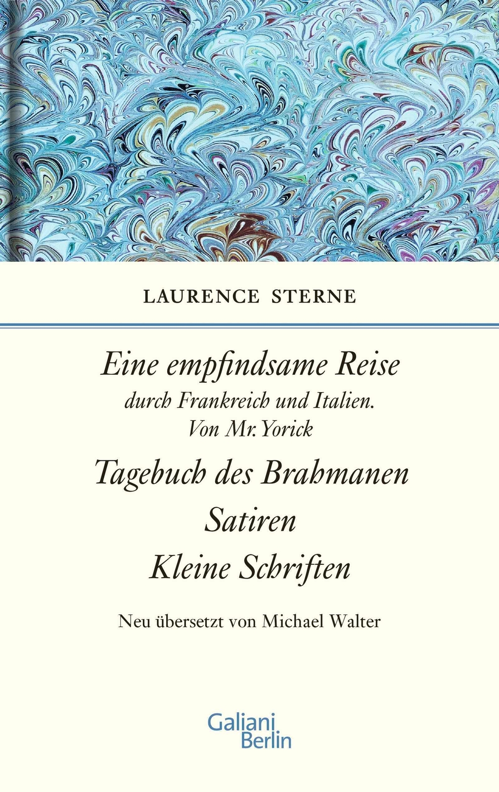 Thumbnail - Laurence Sterne | Empfindsame Reise, Tagebuch Des Brahmanen, Satiren,