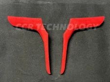 Red Suede Alcantara Steering Lower Trim Cover Fits G20 G32 G30 G01 G02 G05 G06