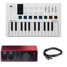 Arturia MiniLab 3 25 Slim-key Controller with...