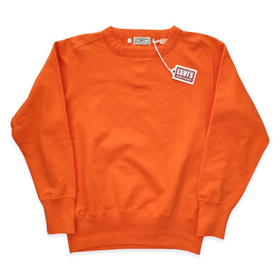 Sweatshirt Levi’s Vintage Clothing Bay Meadows – Taille S, Neuf Avec étiquettes, Vert, Collection FW17