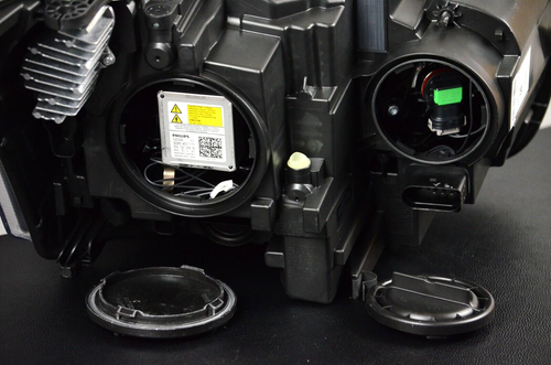 Perfect! 2020-2025 Ford Transit Bi-Xenon HID LED Headlight Left Driver Black OEM - Picture 11 of 14