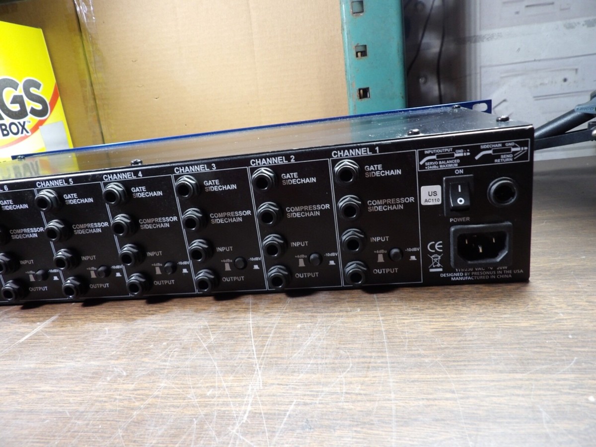 PreSonus ACP88 8ch コンプレッサーゲート