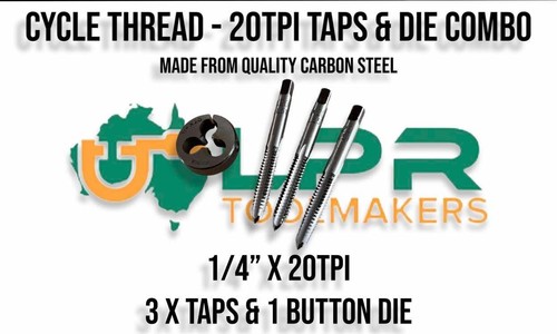 20TPI Taps and Dies Special thread combinations pick from 1/4" to 3/4" 60 deg - Bild 13 von 21